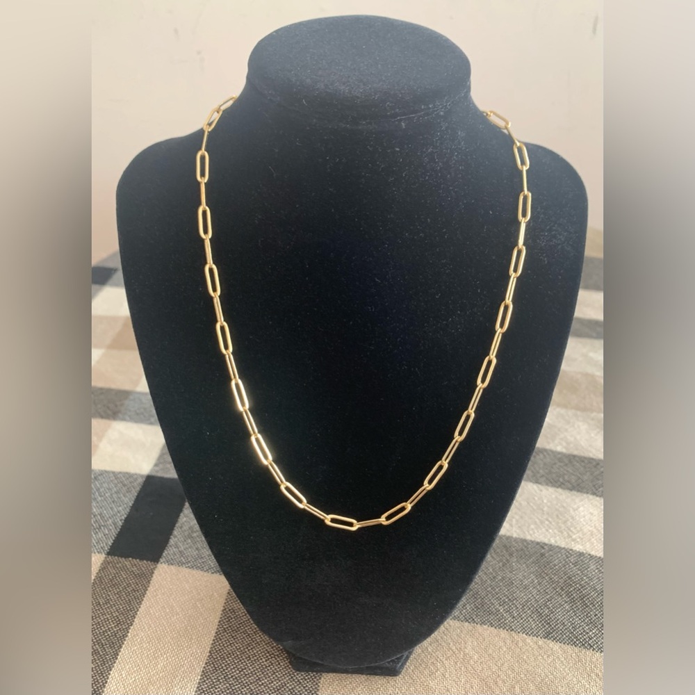 Paper clip Necklace